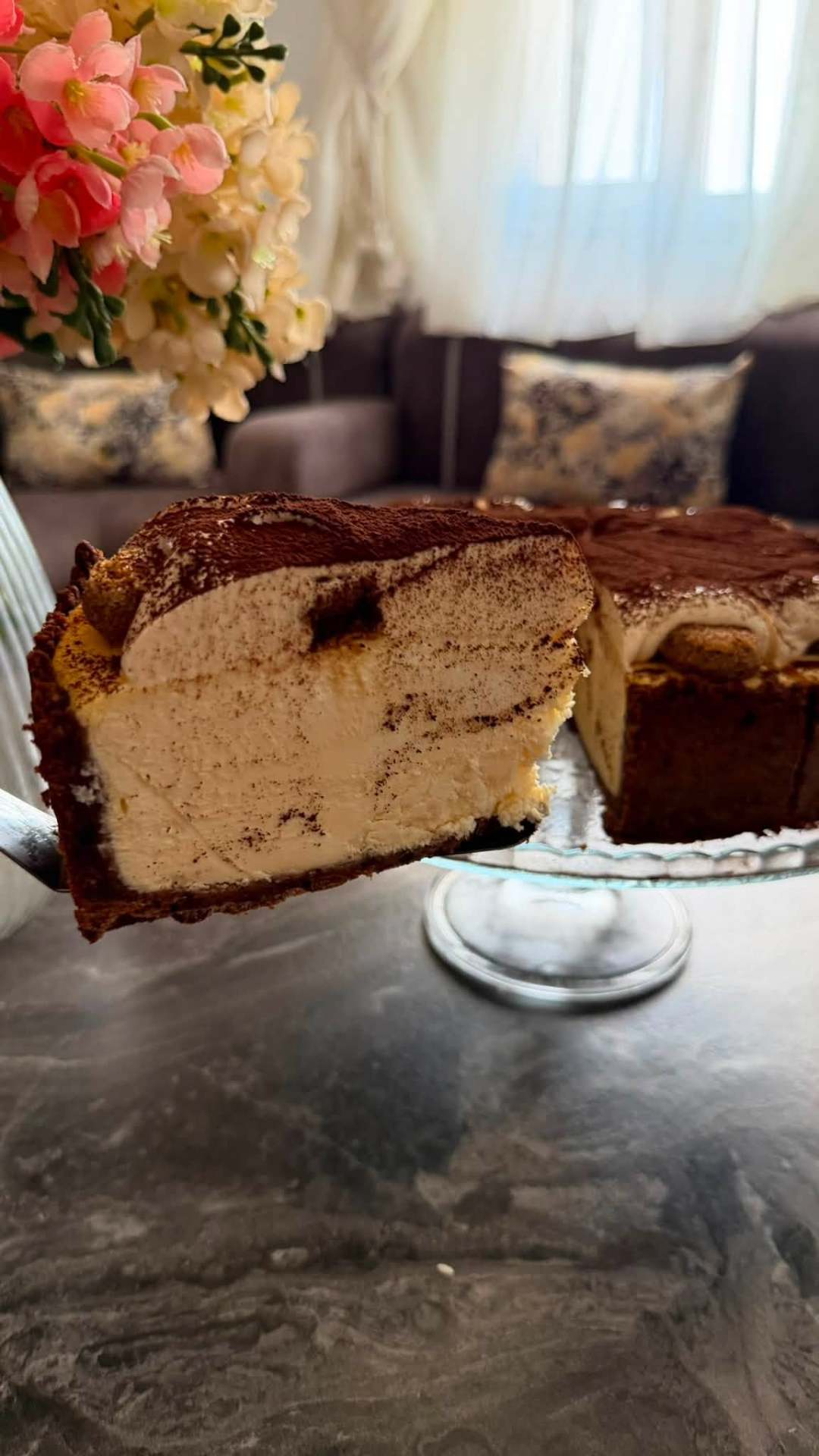 Tiramisu slice
